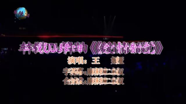 ★无极★shl车载DJ舞曲《爱情错觉