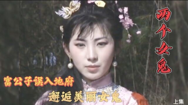 男子坟前见美人穿纸衣,谁知醉酒后误入阴间,碰到真的女鬼更美