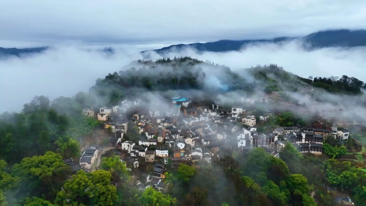 湘西古丈县全景图图片