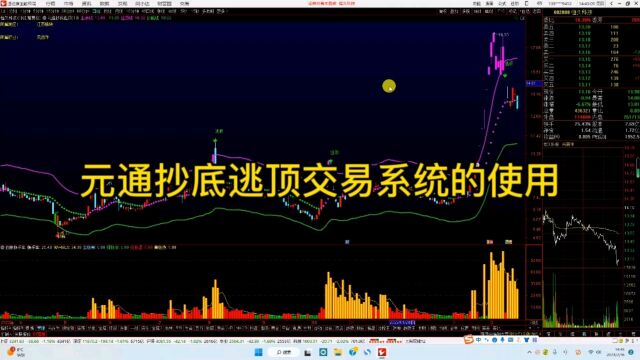 元通抄底逃顶交易系统的使用