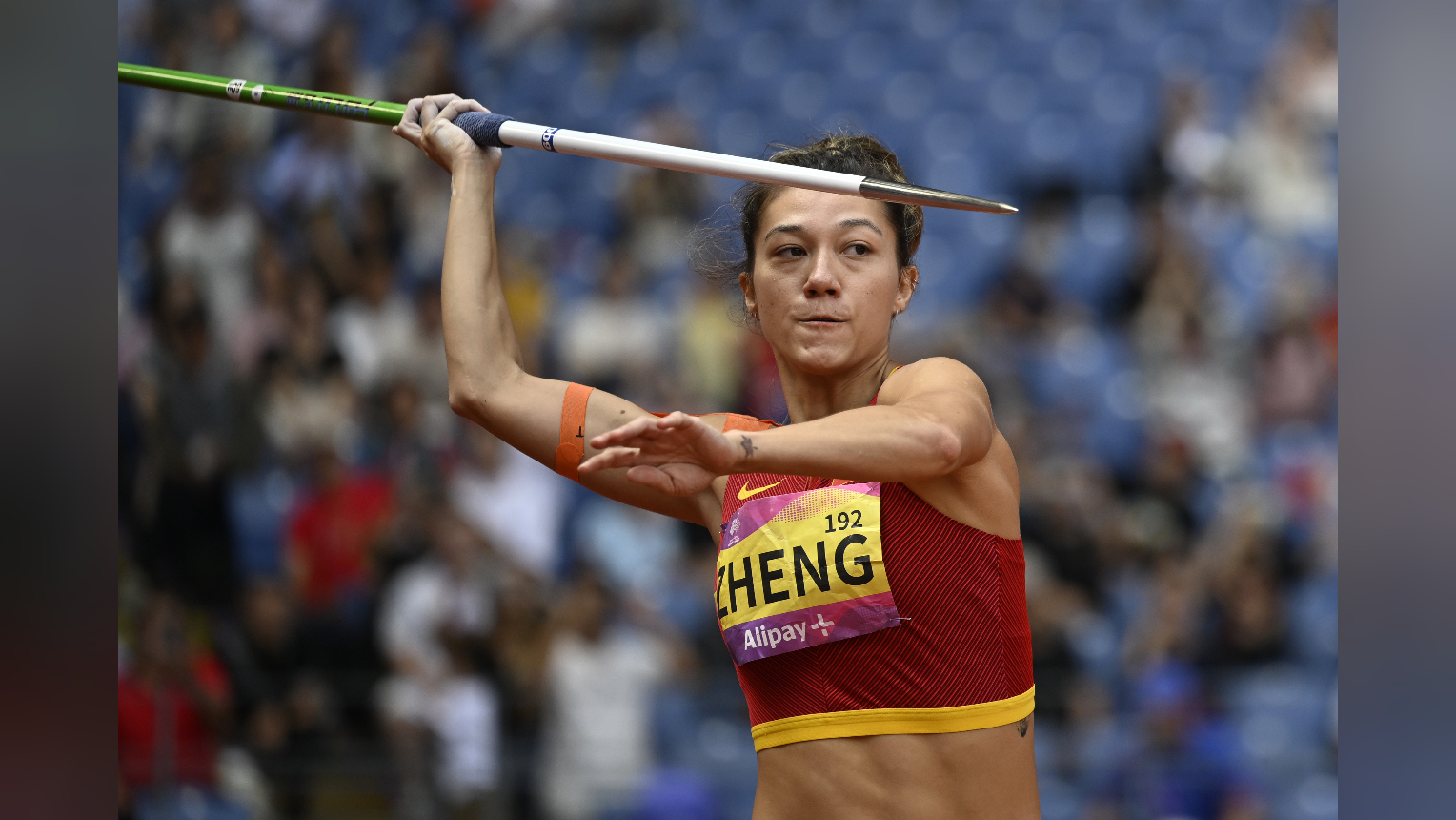 夺金瞬间|田径——女子七项全能:郑妮娜力夺冠
