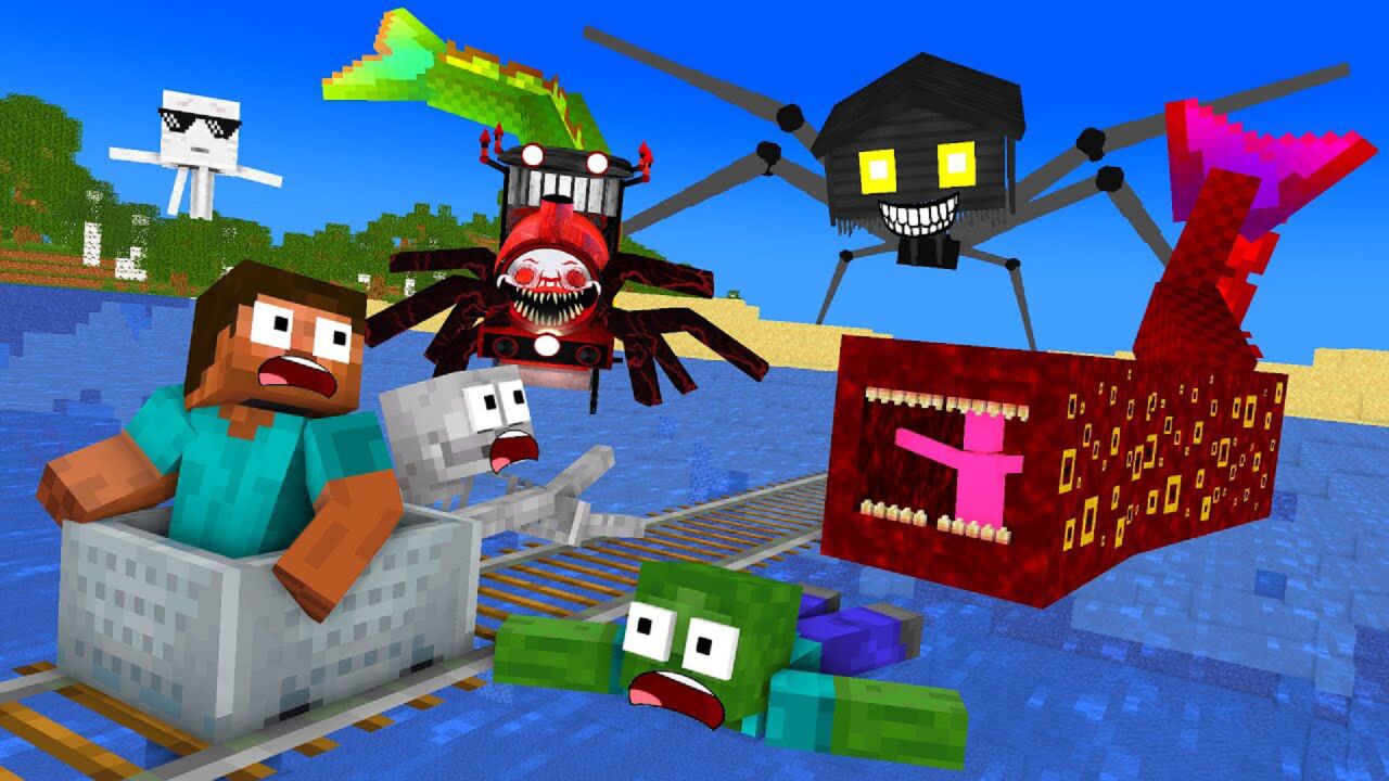 mc动画:怪物学校海洋大冒险