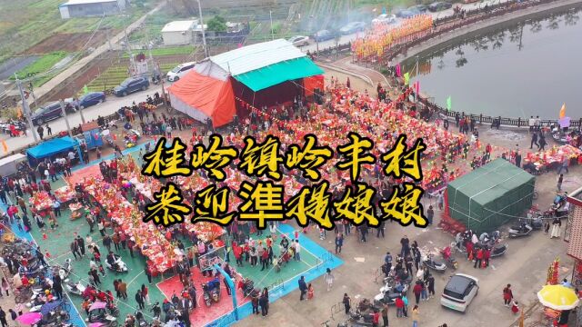 2023广东省揭阳市揭东区桂岭镇岭丰村凖提娘娘出巡 制作人:潮汕蓉儿13128339603