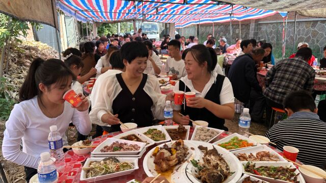 大侄女回门宴,祝福新人幸幸福福,美美满满,和和美美,白头到老