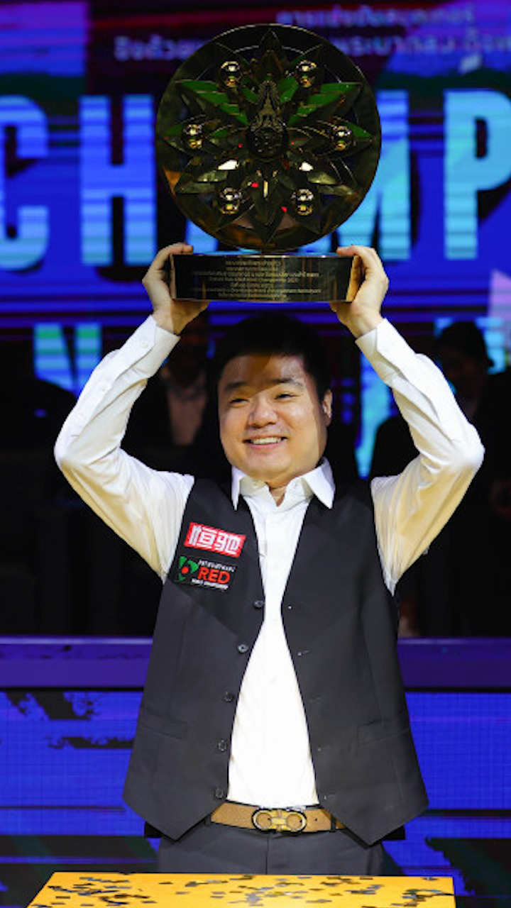 丁俊晖夺斯诺克6红球世锦赛冠军