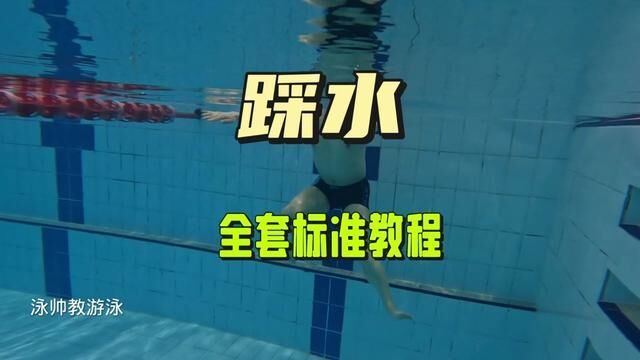 踩水全套标准教程,让你在水中如履平地#游泳 #游泳培训