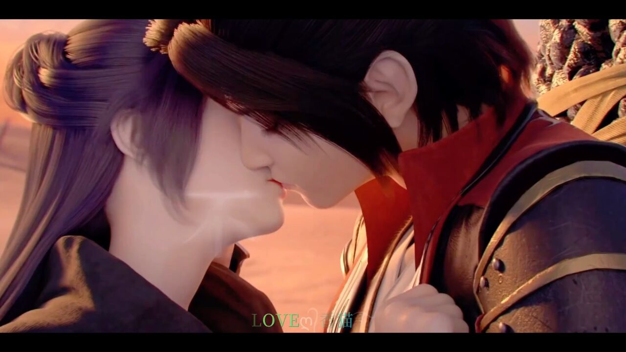 云韵的"踮脚吻"这才是动漫