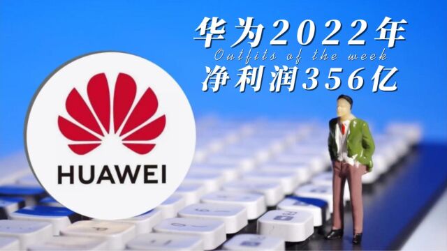 华为2022年净利润356亿