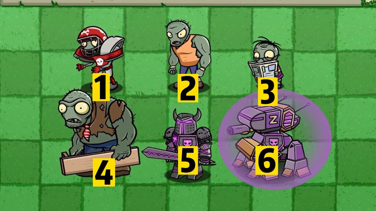 植物大战僵尸:六大僵尸中谁能打败植物小队,获得宅宅萝卜