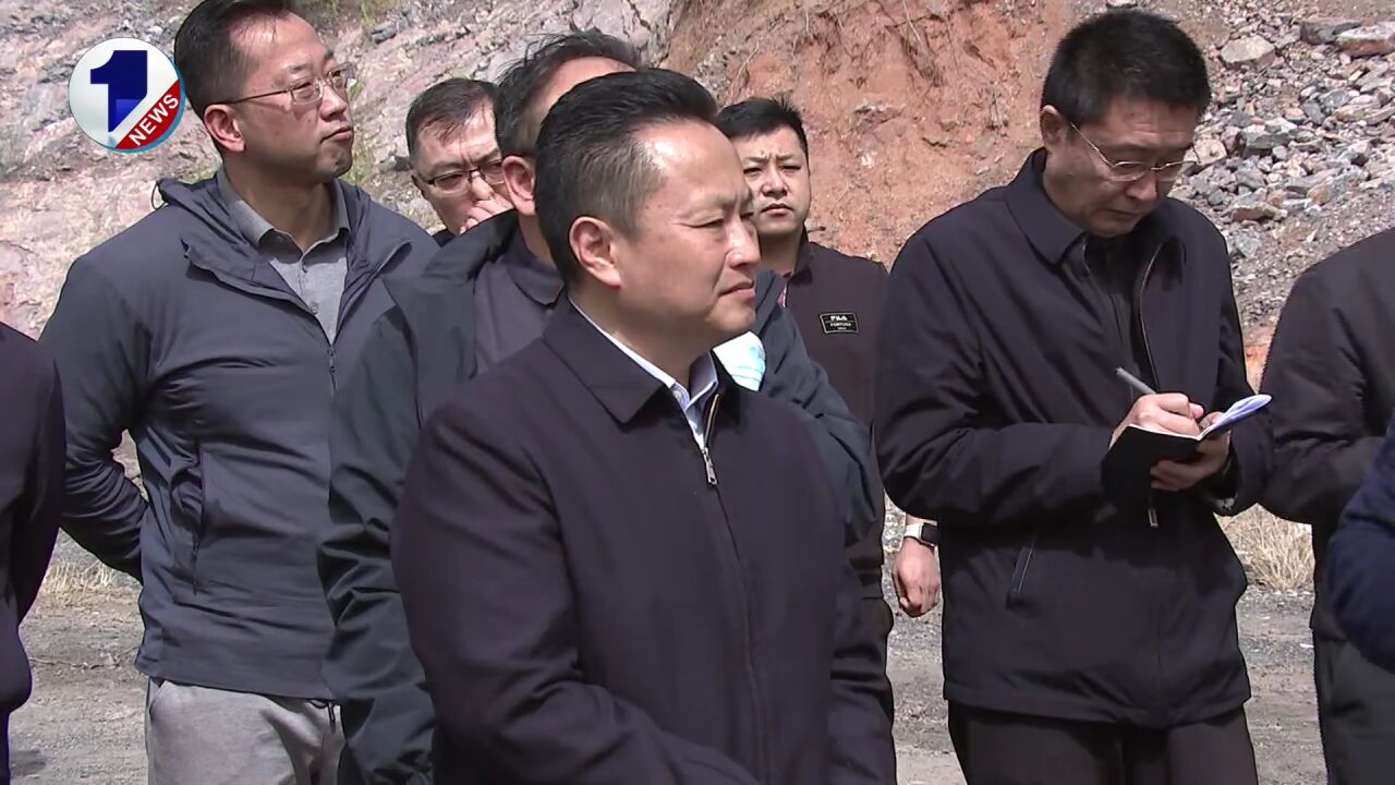 陈绍旺调研大连石灰石矿及周边区域