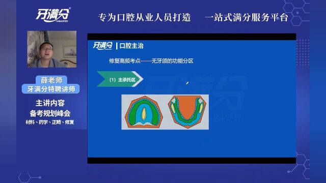 口腔主治医师备考修复的高频考点