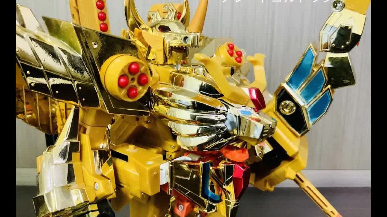 黄金勇者 dx 超级三兽黄金合体 超级黄金勇者