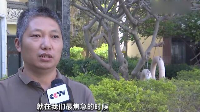 中国公民讲述从苏丹撤离至埃及经历