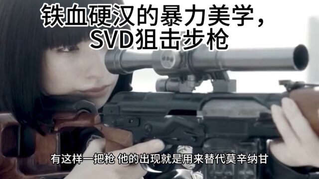 【SVD狙击步枪】苏式狙击的代表,世界上第一支真正意义的狙击枪