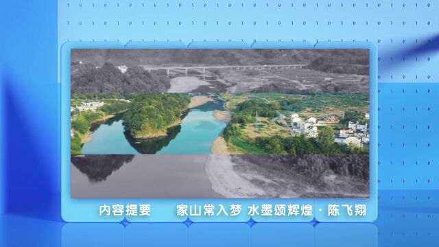 家山常入梦 水墨颂辉煌ⷮŠ陈飞翔