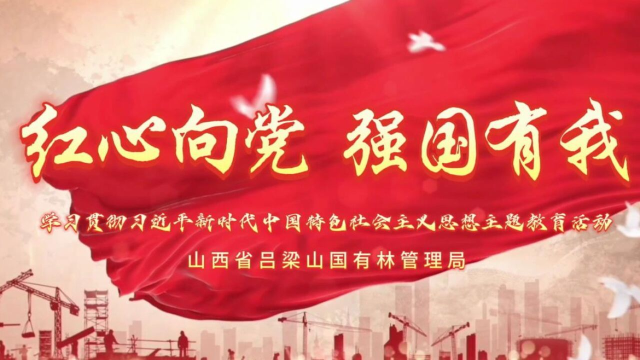 红心向党文字图片图片