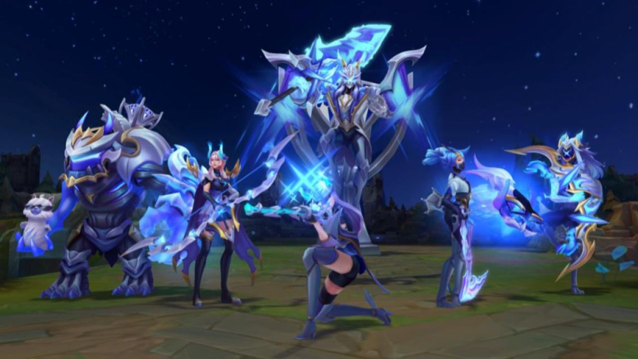 【英雄联盟】drx冠军皮肤炫彩展示