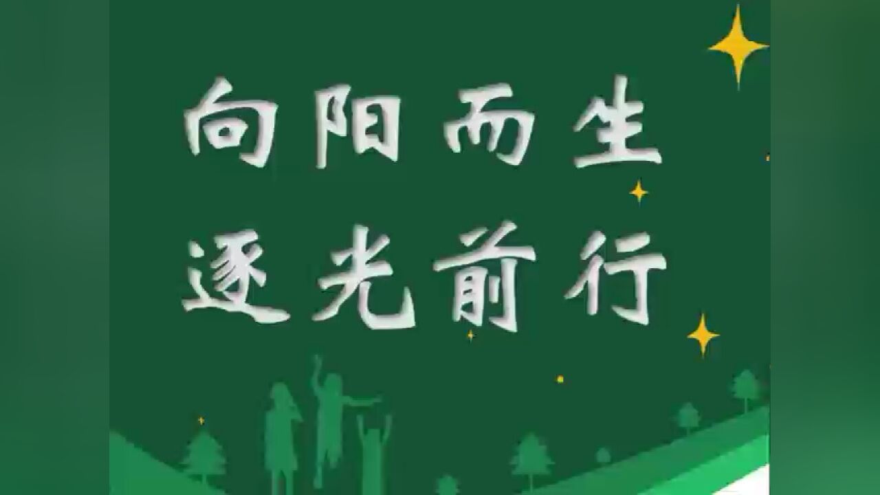 心向阳光 逐梦前行图片