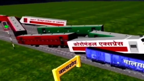 搜救结束！印度列车相撞事故已致288人死亡，动画还原三辆火车相撞现场