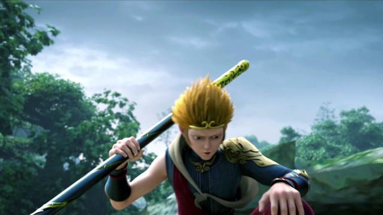 国漫 #西行纪年番孙悟空回归#西行纪年番 悟空帅气归来,师徒团聚