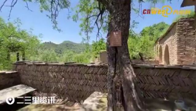 延安出了个影视基地,窑洞遗存距今已有700多年历史