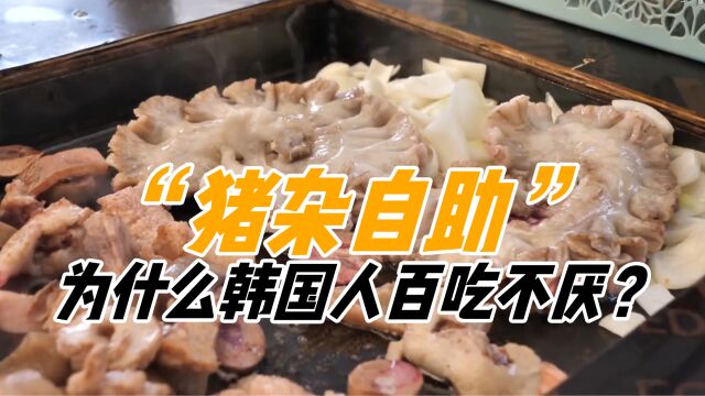 8000韩元一位的“自助烤肉”,猪杂为啥深受韩国人的喜爱?