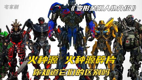 变形金刚中，你知道火种源和火种源碎片的区别吗_高清1080P在线观看平台_腾讯视频