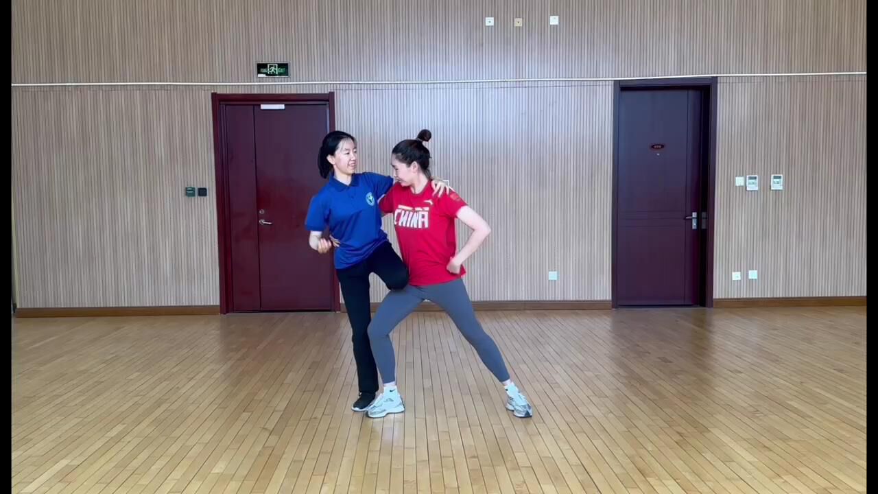 加托举的动作编排——民族健身操_高清1080P在线观看平台_腾讯视频