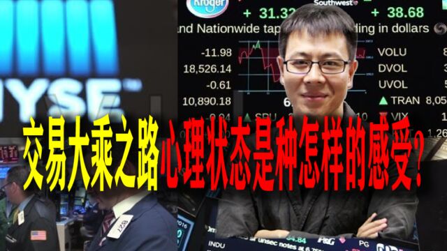 大乘之路系列9:交易大乘之路心理状态是种怎样的感受?batch