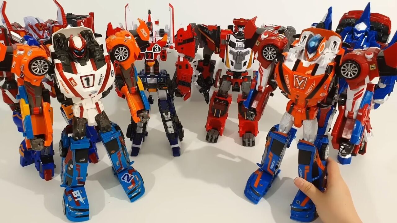 托宝战士变形记:三合体机甲星耀号合体教程