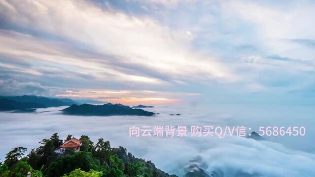 向云端LED高清舞台背景 舞蹈演出背景视频素材