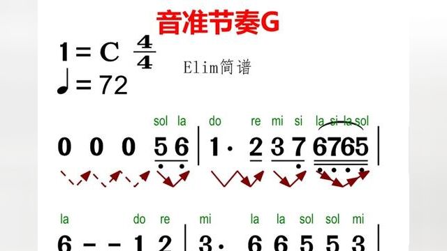 #零基础学简谱 #爱音乐爱生活 #每天学习一点点 #一起学音乐 #曲谱分享