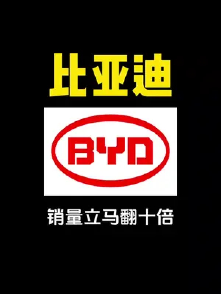 比亚迪 #创业 #车标 比亚迪的logo这样设计,销量立马翻十倍