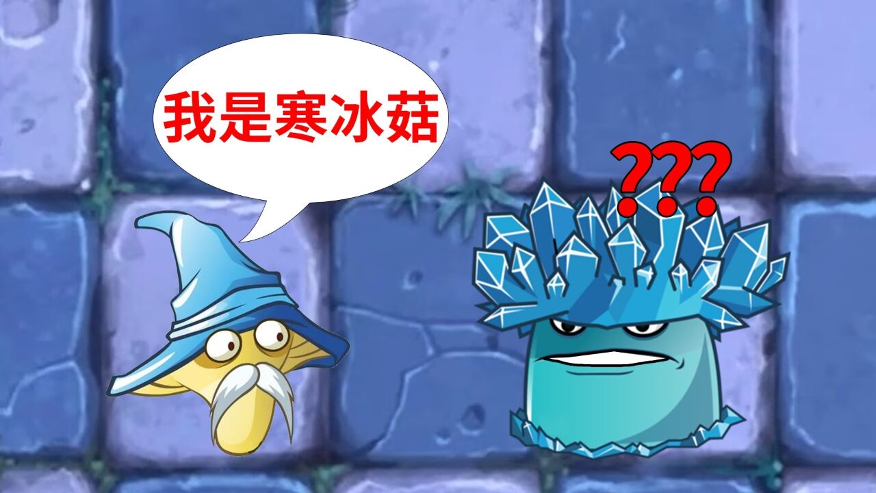 植物大战僵尸2中文版:你跟我说这是寒冰菇?