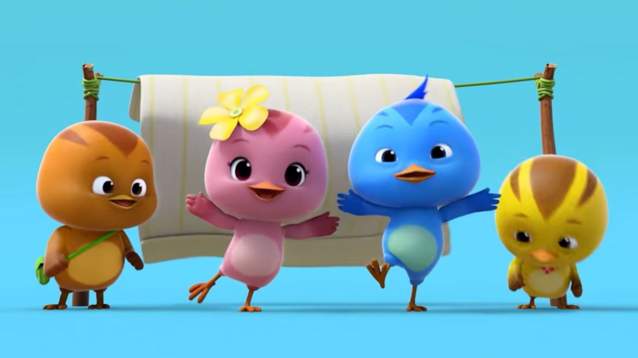 萌鸡小队弄脏小被子,在獾猪的指导下进行清洗,体会到了妈妈的辛劳