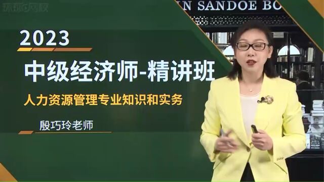 2023年中级经济师 人力 第3章组织设计与组织文化