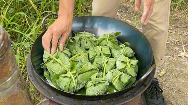 糍粑粑另类做法!一出锅软糯鲜香,味道绝了