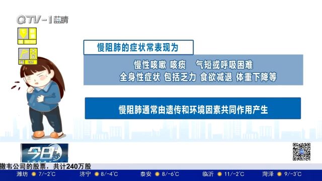 警惕“呼吸杀手”慢阻肺!出现慢性咳嗽、呼吸困难等症状要注意