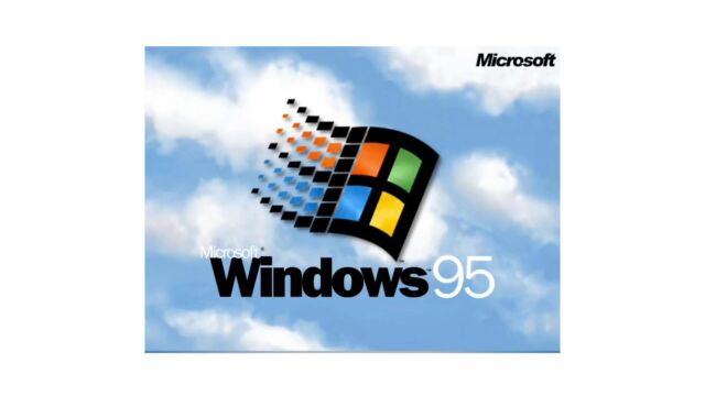 WINdows 28年开机动画变化,你从哪个版本开始用电脑?