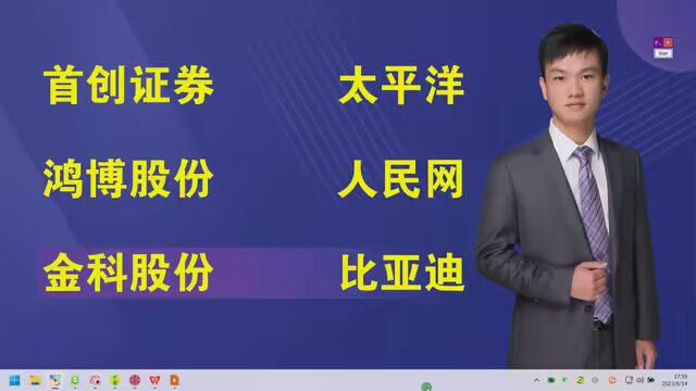 首创证券,太平洋,鸿博股份,人民网,金科股份,比亚迪