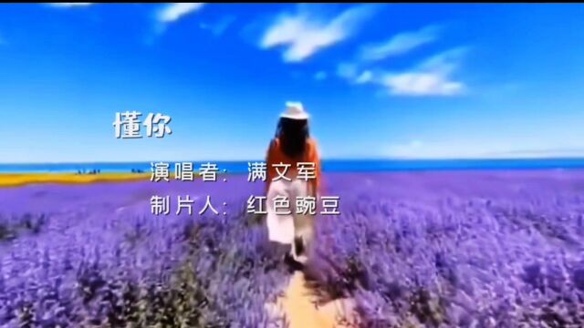 满文军经典歌曲《懂你》太好听了,音乐一响起,听哭了多少人