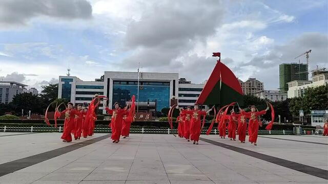 福建省莆田市秀屿区老年大学《红红的对联》