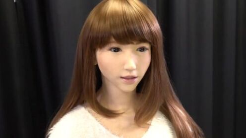 150万的日本仿真女机器人：去掉衣服和硅胶后，内部结构人性化！