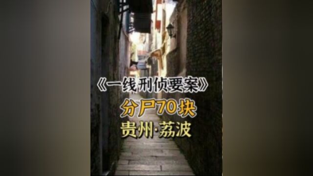 贵州荔波分尸案4