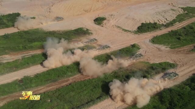 第74集团军某旅重装合成营跨昼夜实弹射击考核