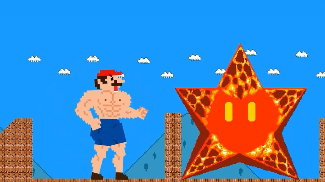 肌肉猛男马里奥