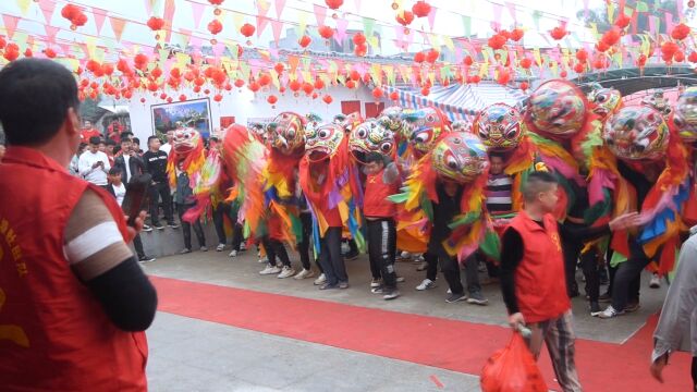 径口镇周垌村塘肚田祖公陞座庆典活动,热闹隆重举行