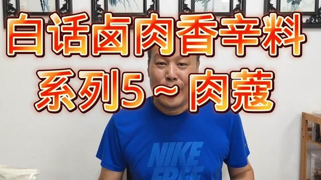 白话卤肉香辛料系列5~肉蔻 #香料