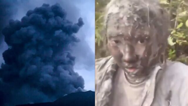 印尼火山喷发致17死,女登山者自拍记录下生命最后时刻