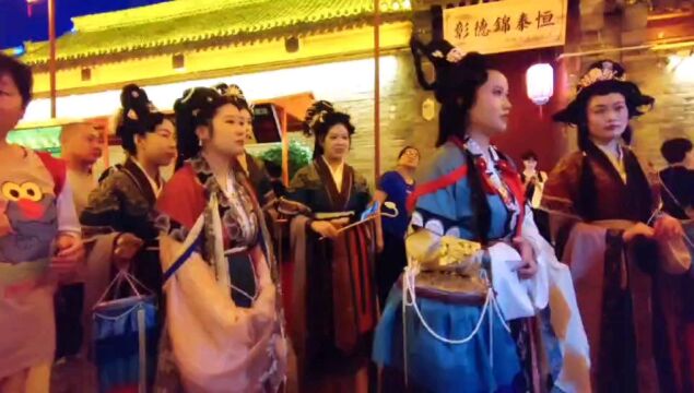 古韵鎏光ⷧ療뮐Š安阳彩排花絮:九天玄女岳飞武丁妇好韩琦,古城相聚